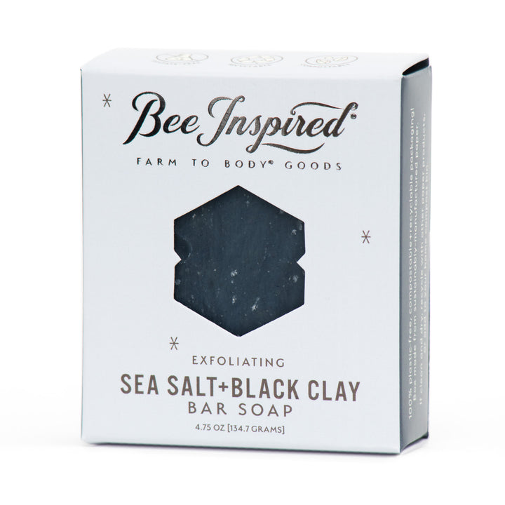 Sea Salt and Black Clay Bar Soap