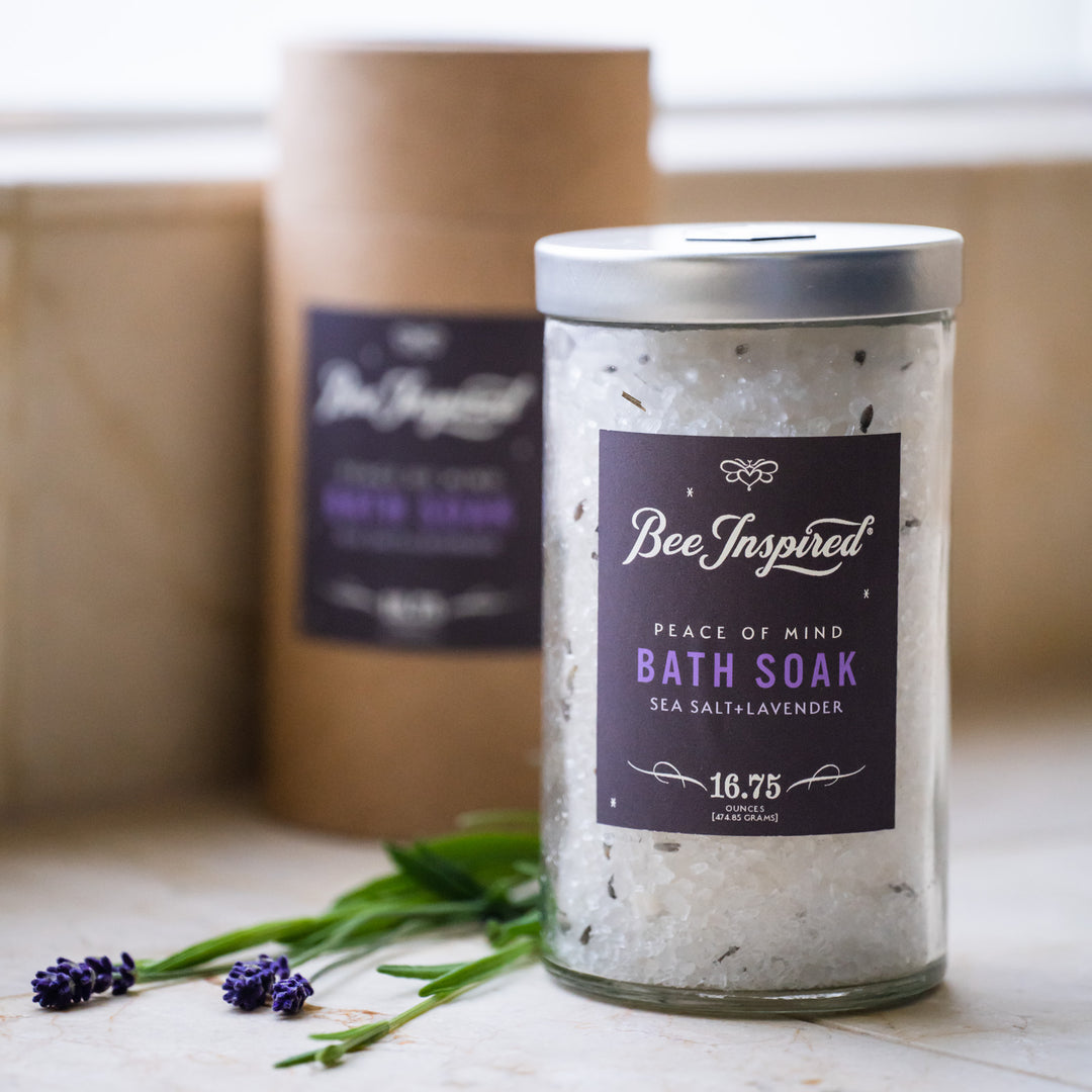Peace of Mind Sea Salt+ Lavender Bath Soak