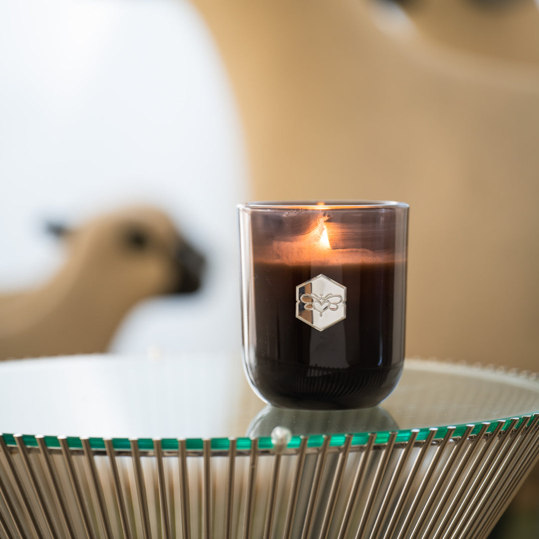 Seasonally Living Luxe Candle: Sage + Pomegranate