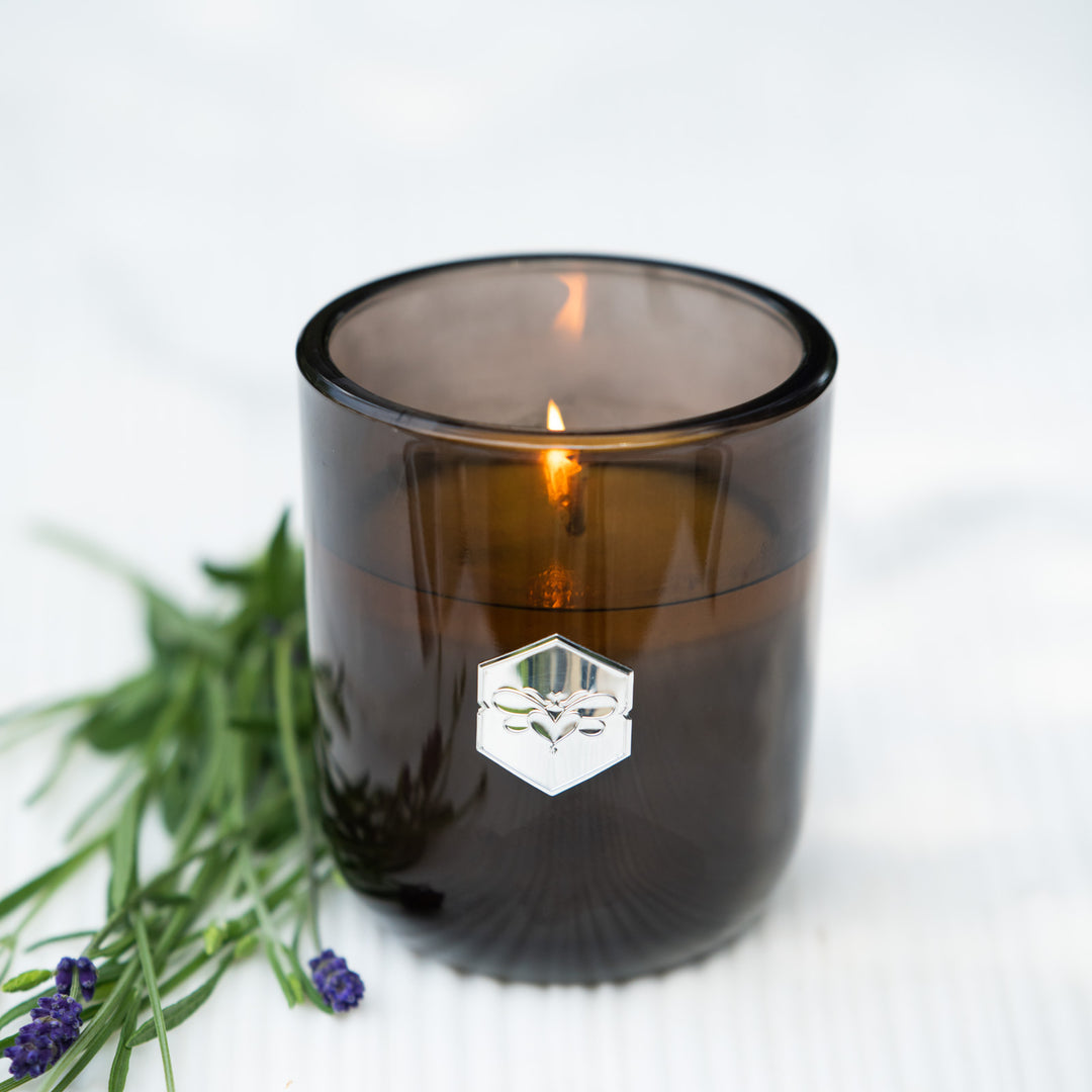 Seasonally Living Luxe Candle: Sage + Pomegranate
