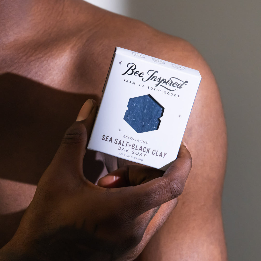 Sea Salt + Black Clay Bar Soap