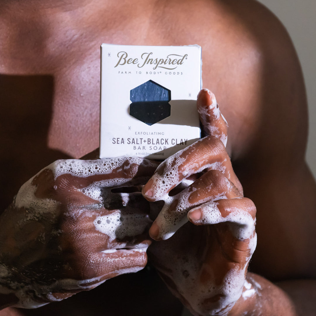 Sea Salt + Black Clay Bar Soap