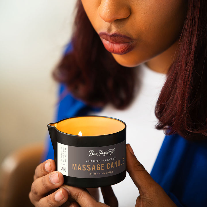 Autumn Harvest Massage Candle