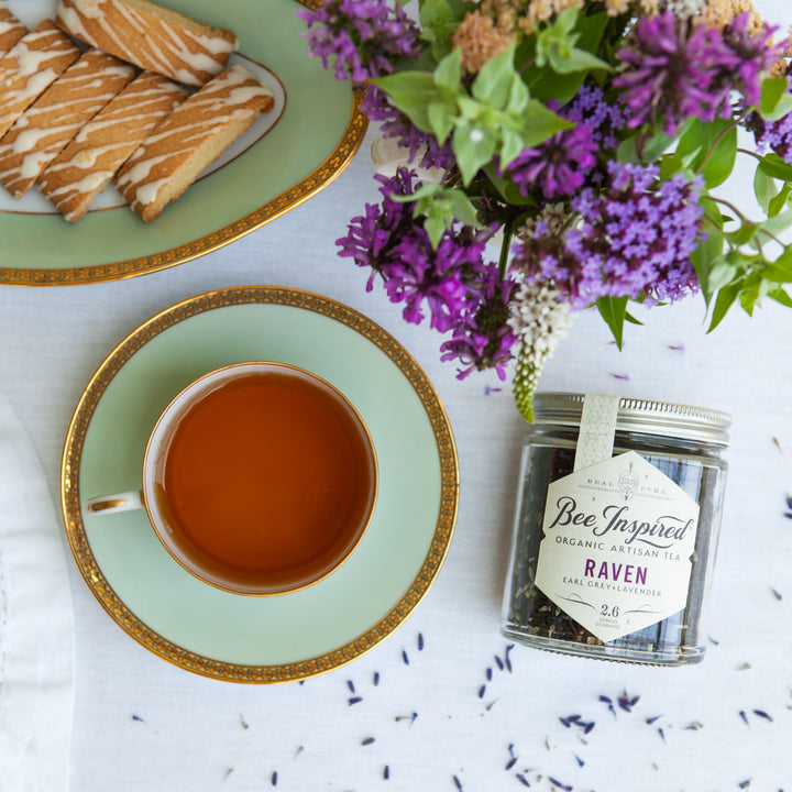 Raven Earl Grey Tea with Lavender