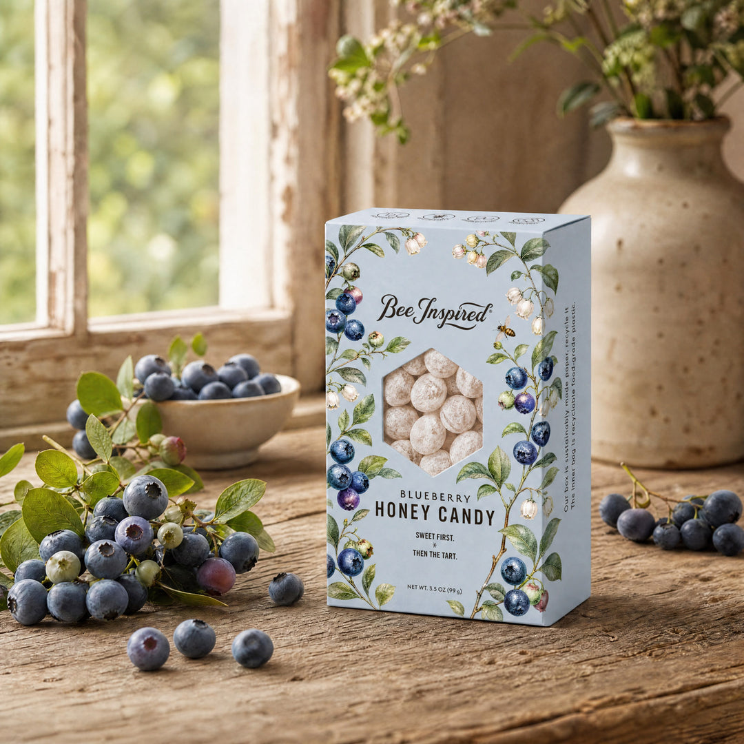 Blueberry Honey Candy