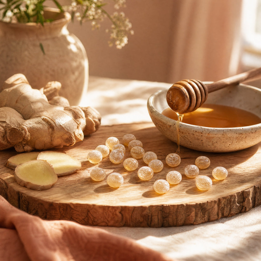 Ginger Honey Candy