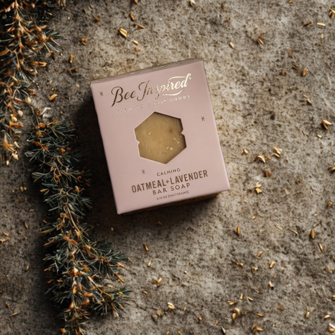 Oatmeal + Lavender Bar Soap
